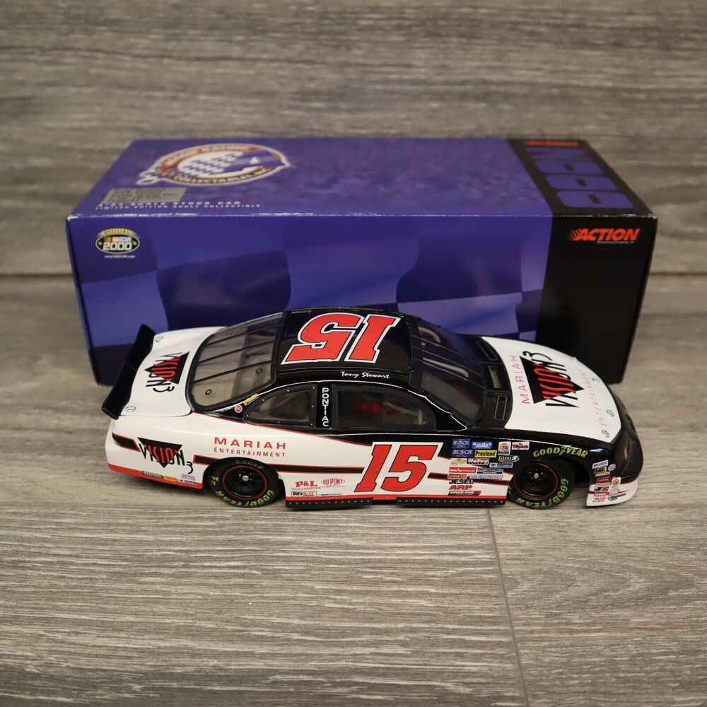1996 Tony Stewart #15 Vision3 Ranier-Walsh Racing Pontiac 1:24 NASCAR Action